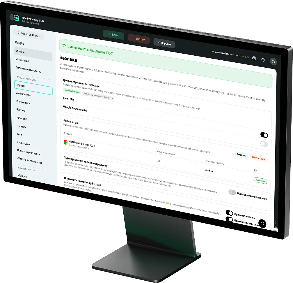 Finmap security